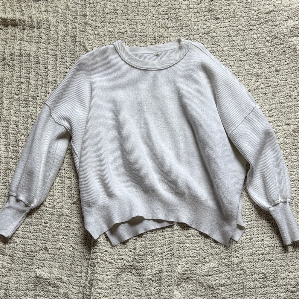 Women's White Sweater